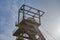 Detail Of An Iron Mine Tower Ferris Wheel Aumetz France