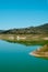 Detail of the Iznajar reservoir, in Andalusia, Spain