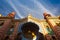 Detail of Jerusalem (Jubilee) Synagogue in Prague