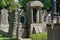 Detail of a jewish graveyard