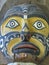 Detail of Kwakwaka`waka Totem Pole, Museum of Anthropology, Vancouver, British Columbia, Canada