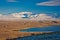 Detail of Lake Tekapo in New Zealand