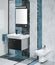 Detail of a luxurious bathroom interior with miror and sink with