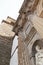 Detail of the main facade of the so-called Major Church in Medina Sidonia, Spain