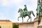 Detail of Maria Theresa monument, Vienna, Austria