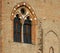 Detail of the medieval building in the town of Mantua in Lombard