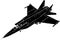 Detail Military Airplanes Perspective Vector 01