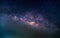 Detail of Milky Way Galaxy ,Long exposure
