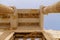 Detail of the monumental gateway of the Propylaea in the Acropolis, Athens, Greece.