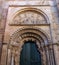 Detail, north facade of the Cathedral of Ourense, Galicia. Spain