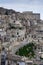 Detail of old city of Matera.