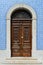 Detail of an old door, Lisbon, Portugal