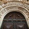 Detail of the outside door to the church of the Convent of Christ, Tomar