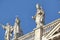 Detail of Papal Archbasilica of St. John Lateran in Rome