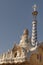 Detail of Park Guell in Barcelona, Spain.