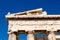 Detail of Parthenon in the Acropolis