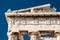 Detail of Parthenon temple Acropolis