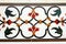 Detail of pietra dura inlaid work in Taj Mahal