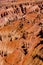 Detail, pinnacles and hoodoos