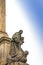 Detail of Plague Column of Virgin Mary. Prague