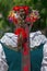 Detail of Polish female folk costume 2