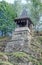 Detail of Prislop Monastery from Hunedoara County, Romania