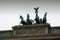 Detail of the Quadriga of the Brandenburg Gate