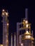 Detail of a refinery at night 5