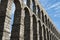 Detail of the Roman Aqueduct of Segovia