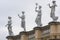 Detail of the roof of the Palace of Charlottenburg