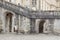 Detail of Royal hunting castle in Fontainebleau, France.