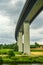 Detail of the Ruhrtal bridge from below