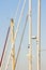 Detail of sailboat masts