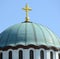 Detail of Saint Sava church in Belgrade - Serbia