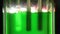 Detail sample preparation algae, bioreactor green bubbles, reactor science