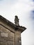 Detail of the Santiago church of the Puebla of the Dean in Puebla del Caraminal