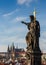 Detail of sculpture of Jesus Christ