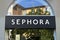 Detail of the Sephora store in Bergamo, Italy. It is a French brand and chain of cosmetics stores founded in Paris