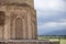 Detail shot of The Burana Tower, and ancient watchtower or minaret in Kyrgyzstan