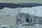 Detail shot of iceberg, Ilulissat Icefjord, Greenland