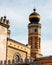 Detail shot of jewish synagogue in Budapest