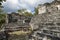 Detail shot of the Mayan temple of Kinichna in Costa Maya, Mexico