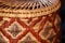 detail shot of woven african basket