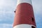 Detail showing the profile of the lighthouse and the diaphone (fog horn)