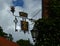 Detail Sign at an Historical Building in the Old Town of Lauenburg at the River Elbe, Schleswig - Holstein