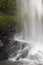Detail of a small waterfall belonging to the Iguazu Falls, Natural wonder
