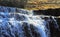 Detail of splashing Waterfall on the Afon Llia