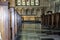 Detail of St. Albans Cathedral. Hertfordshire, England, UK