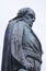 Detail of statue of Daniel Webster