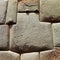 Detail of stone wall in Cusco or Cuzco town